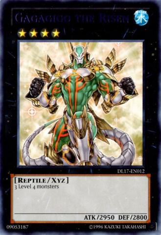 Gagagigo the Risen (Purple) DL17-EN012 card from Duelist League Promo