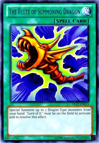 The Flute of Summoning Dragon (Blue) DL17-EN013 card from Duelist League Promo