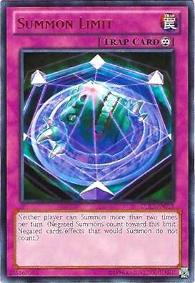 Summon Limit (Red) DL17-EN018 card from Duelist League Promo