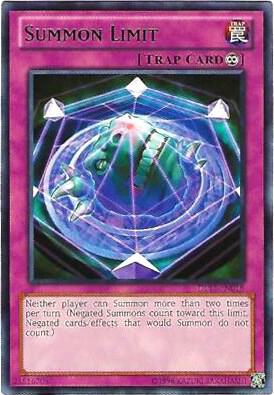 Summon Limit (Green) DL17-EN018 card from Duelist League Promo