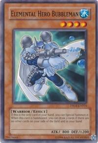 Elemental Hero Bubbleman DR04-EN014 card from Dark Revelation Volume 4