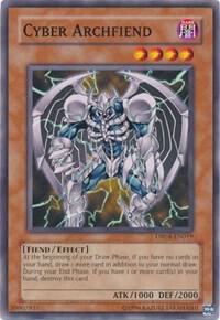 Cyber Archfiend DR04-EN019 card from Dark Revelation Volume 4