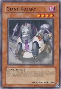 Giant Kozaky DR04-EN022 card from Dark Revelation Volume 4