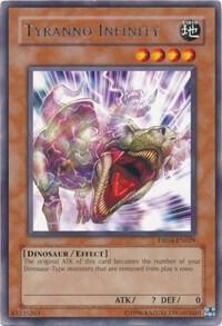 Tyranno Infinity DR04-EN029 card from Dark Revelation Volume 4