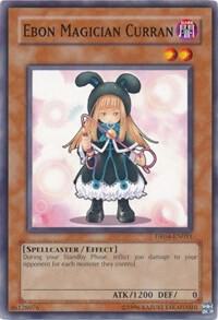 Ebon Magician Curran DR04-EN031 card from Dark Revelation Volume 4