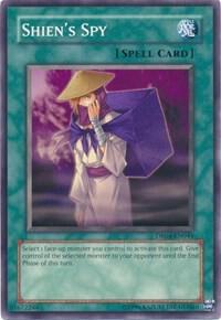 Shien's Spy DR04-EN044 card from Dark Revelation Volume 4