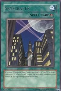 Skyscraper DR04-EN048 card from Dark Revelation Volume 4