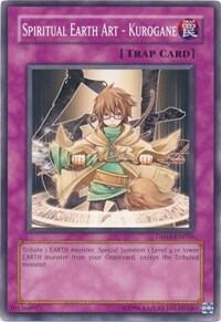 Spiritual Earth Art - Kurogane DR04-EN050 card from Dark Revelation Volume 4