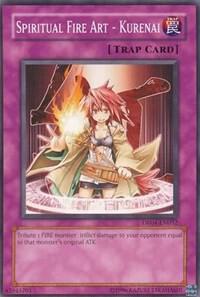 Spiritual Fire Art - Kurenai DR04-EN052 card from Dark Revelation Volume 4