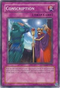 Conscription DR04-EN058 card from Dark Revelation Volume 4