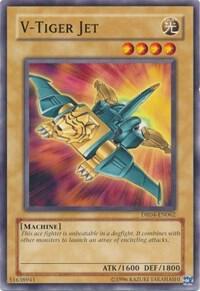 V-Tiger Jet DR04-EN062 card from Dark Revelation Volume 4