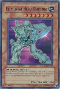 Elemental Hero Bladedge DR04-EN067 card from Dark Revelation Volume 4
