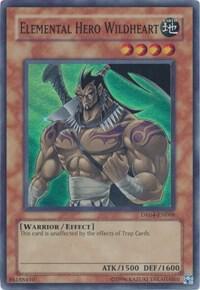 Elemental Hero Wildheart DR04-EN068 card from Dark Revelation Volume 4