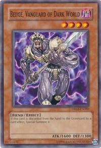 Beiige, Vanguard of Dark World DR04-EN080 card from Dark Revelation Volume 4