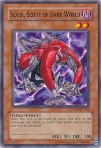 Scarr, Scout of Dark World DR04-EN085 card from Dark Revelation Volume 4