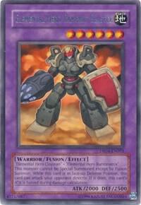 Elemental Hero Rampart Blaster DR04-EN093 card from Dark Revelation Volume 4