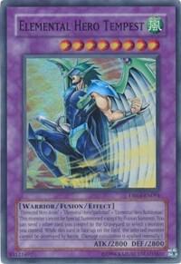 Elemental Hero Tempest DR04-EN094 card from Dark Revelation Volume 4