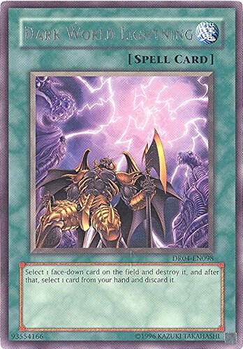 Dark World Lightning DR04-EN098 card from Dark Revelation Volume 4