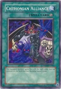 Chthonian Alliance DR04-EN104 card from Dark Revelation Volume 4