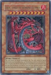 Uria, Lord of Searing Flames DR04-EN121 card from Dark Revelation Volume 4