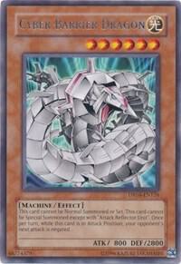 Cyber Barrier Dragon DR04-EN126 card from Dark Revelation Volume 4