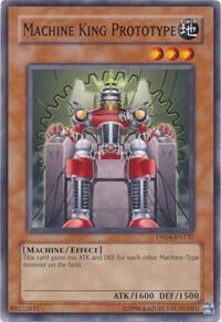 Machine King Prototype DR04-EN132 card from Dark Revelation Volume 4