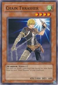 Chain Thrasher DR04-EN135 card from Dark Revelation Volume 4