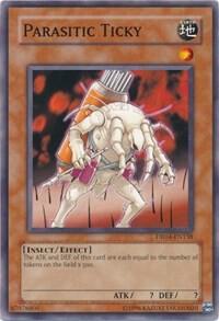 Parasitic Ticky DR04-EN138 card from Dark Revelation Volume 4