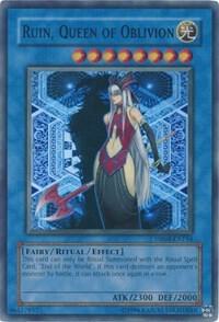 Ruin, Queen of Oblivion DR04-EN154 card from Dark Revelation Volume 4