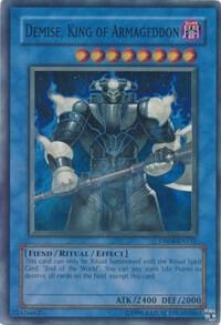 Demise, King of Armageddon DR04-EN155 card from Dark Revelation Volume 4