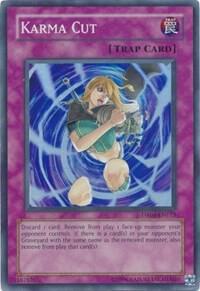Karma Cut DR04-EN173 card from Dark Revelation Volume 4