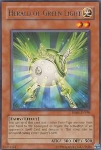 Herald of Green Light DR04-EN198 card from Dark Revelation Volume 4