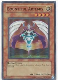 Bountiful Artemis DR04-EN200 card from Dark Revelation Volume 4