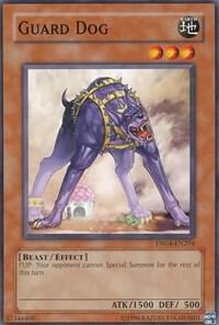 Guard Dog DR04-EN204 card from Dark Revelation Volume 4