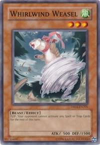 Whirlwind Weasel DR04-EN205 card from Dark Revelation Volume 4