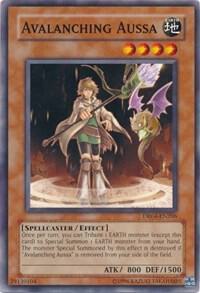 Avalanching Aussa DR04-EN206 card from Dark Revelation Volume 4