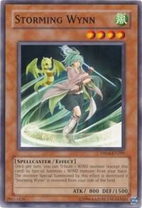 Storming Wynn DR04-EN209 card from Dark Revelation Volume 4