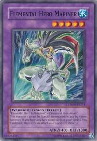 Elemental Hero Mariner DR04-EN214 card from Dark Revelation Volume 4