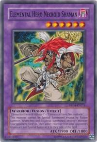 Elemental Hero Necroid Shaman DR04-EN216 card from Dark Revelation Volume 4