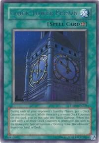 Clock Tower Prison DR04-EN228 card from Dark Revelation Volume 4