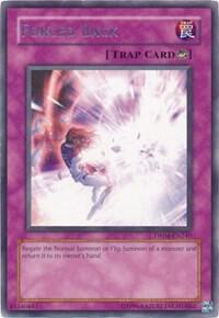Forced Back DR04-EN240 card from Dark Revelation Volume 4