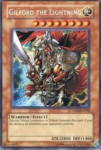 Gilford the Lightning DR04-EN242 card from Dark Revelation Volume 4