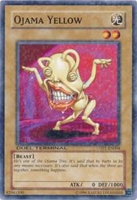 Ojama Yellow DTP1-EN004 card from Duel Terminal - Preview