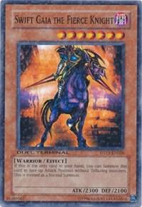 Swift Gaia the Fierce Knight DTP1-EN026 card from Duel Terminal - Preview
