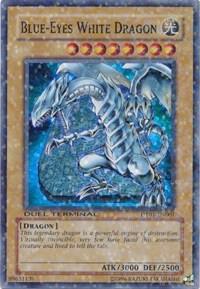 Blue-Eyes White Dragon DT01-EN001 card from Duel Terminal 1