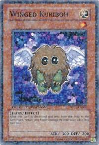 Winged Kuriboh DT01-EN008 card from Duel Terminal 1