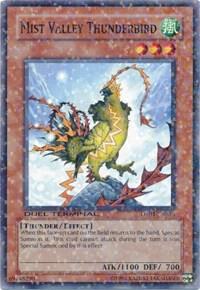 Mist Valley Thunderbird DT01-EN013 card from Duel Terminal 1