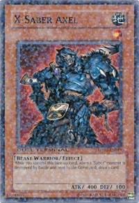 X-Saber Axel DT01-EN019 card from Duel Terminal 1