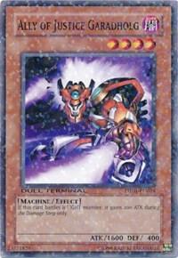 Ally of Justice Garadholg DT01-EN024 card from Duel Terminal 1