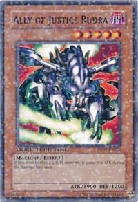Ally of Justice Rudra DT01-EN025 card from Duel Terminal 1
